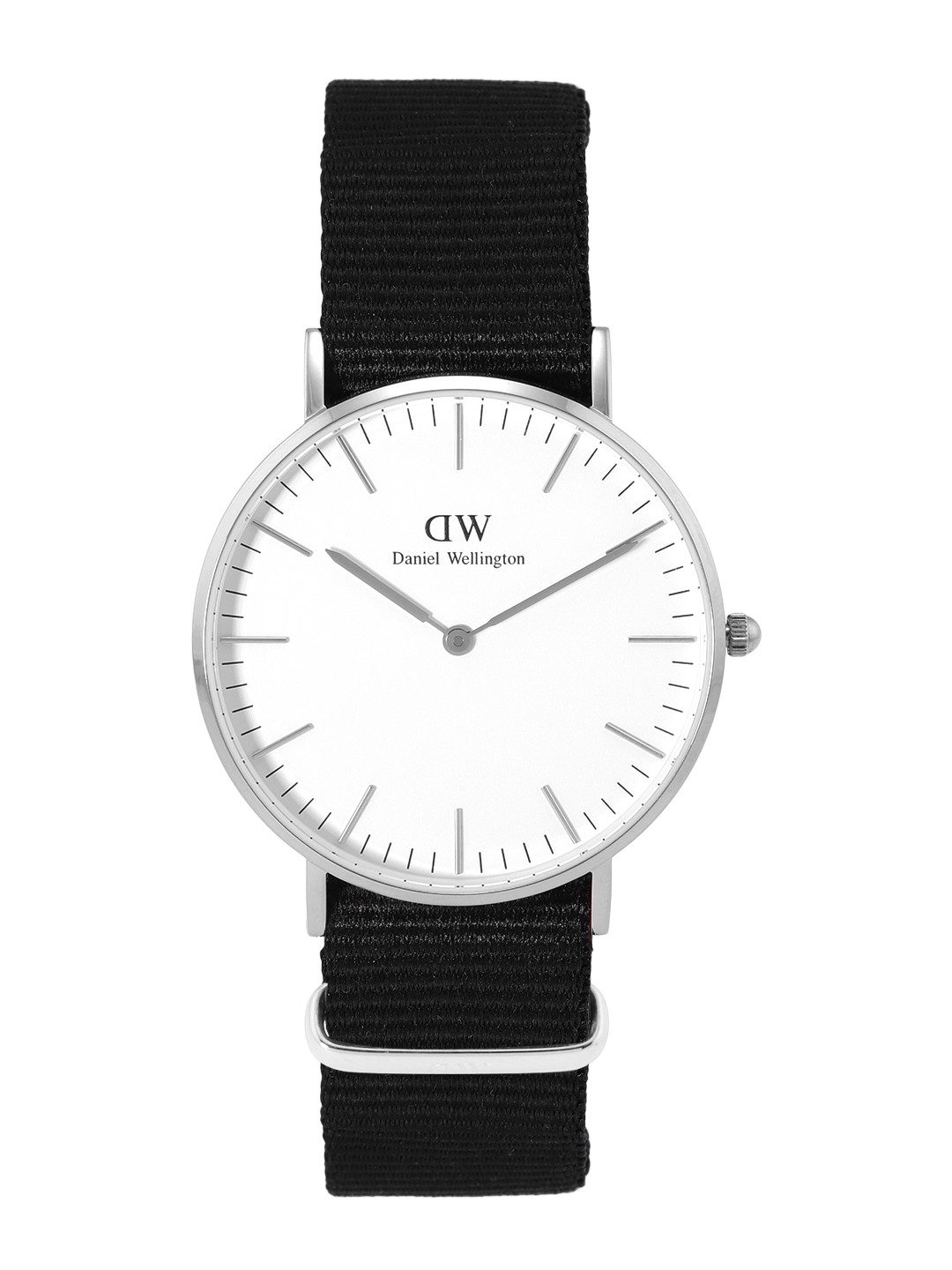 

Daniel Wellington Men Round Dial & Textured Straps Analogue Watch DW00100258K, White