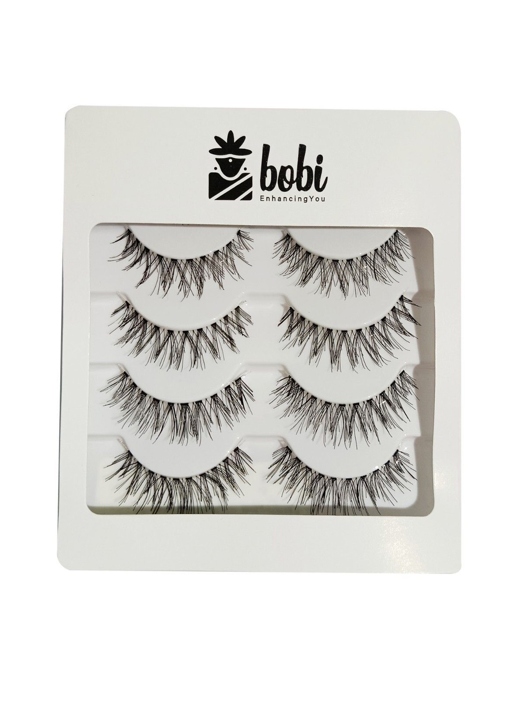 

BOBI EnhancingYou Set Of 4 Reusable False Eyelashes - CC, Black