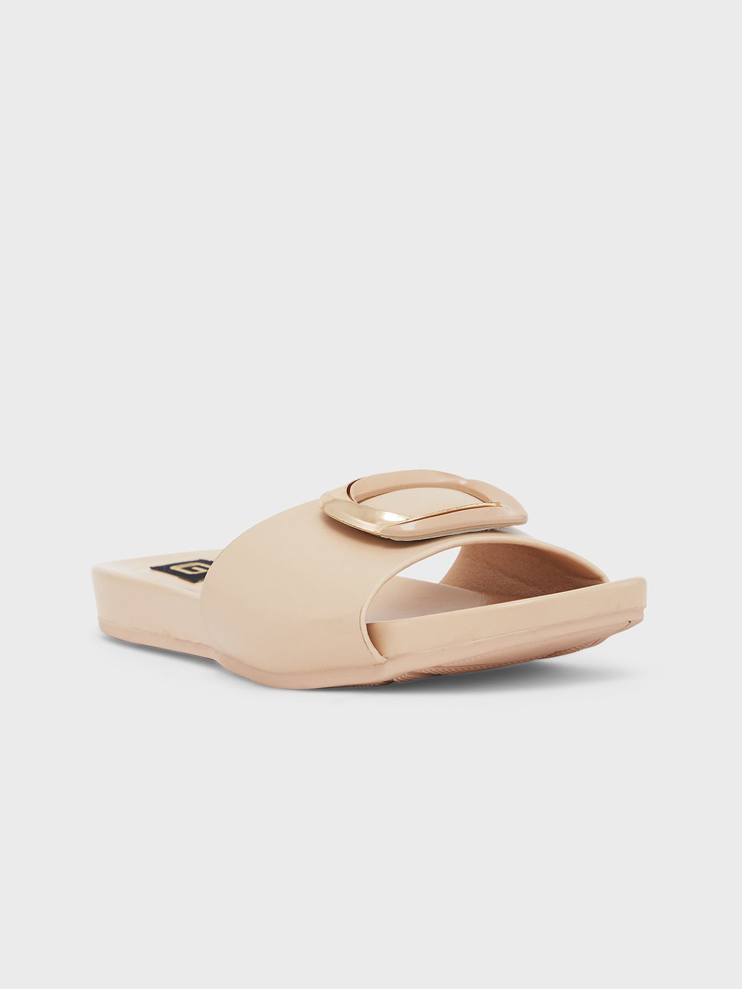 

Sole To Soul Women Open Toe Flats, Beige