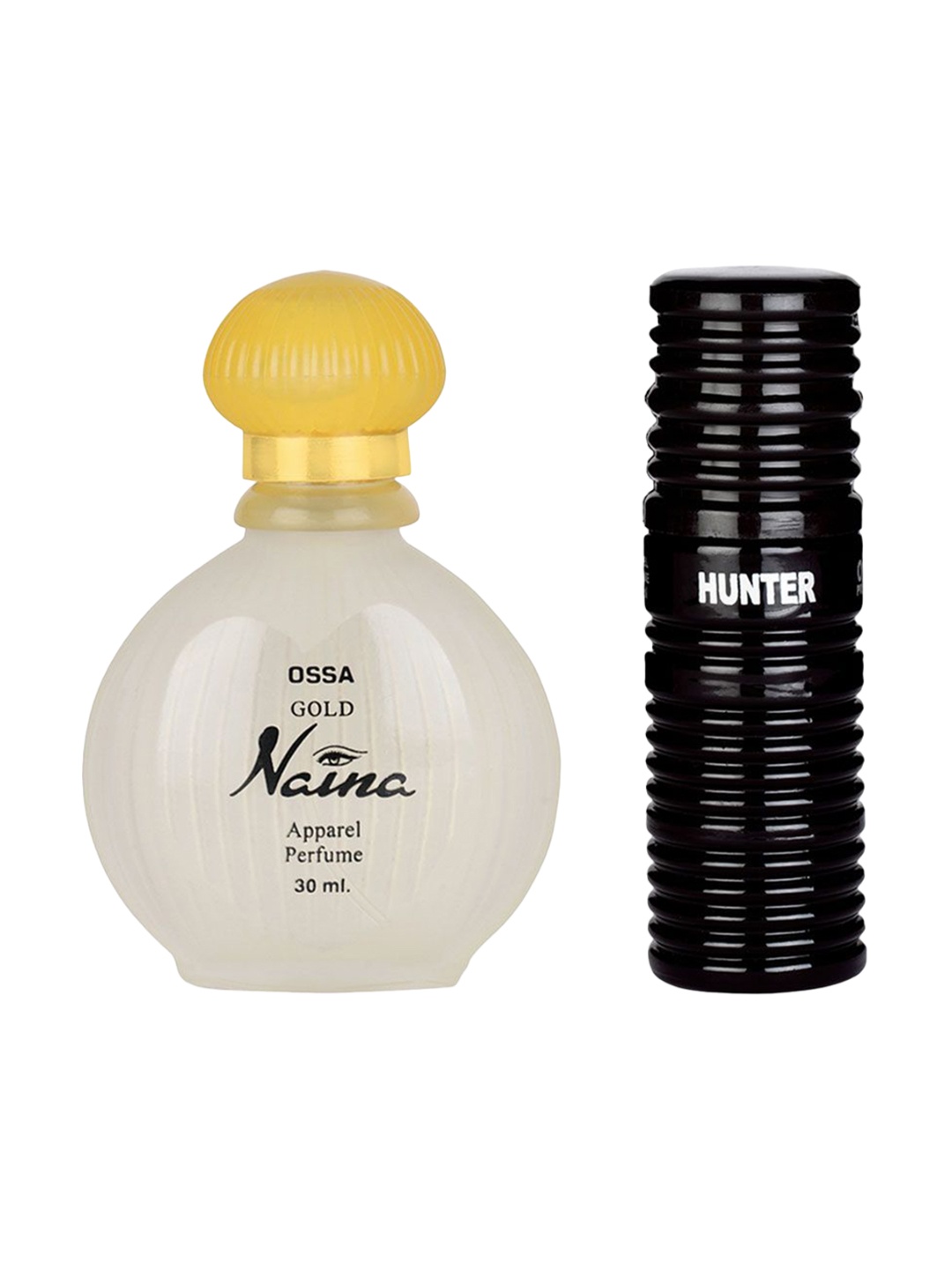 

Ossa Set Of Gold Naina & Hunter Eau De Parfum - 30ml Each, White