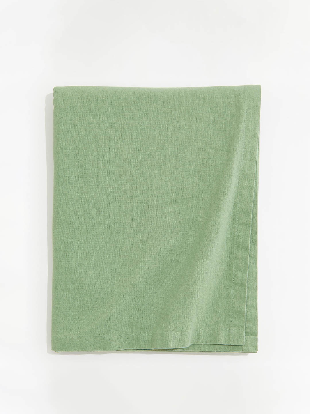 

H&M Green Linen-Blend Tablecloth