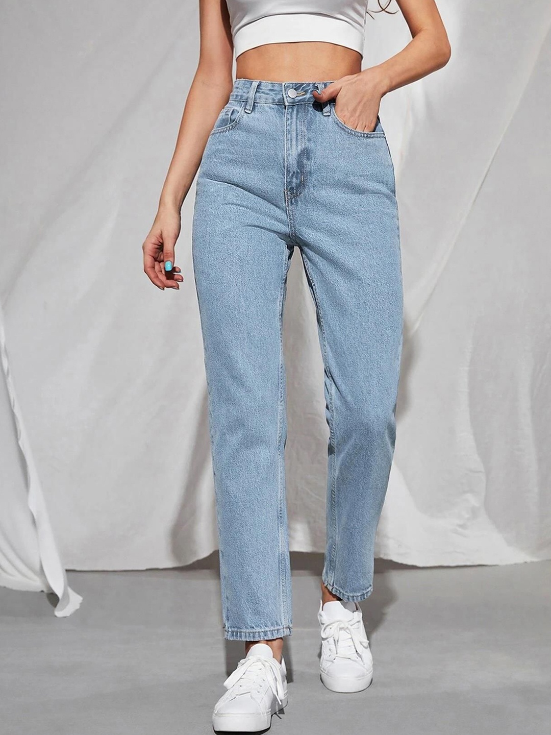 

Kotty Women High-Rise Stretchable Jeans, Blue