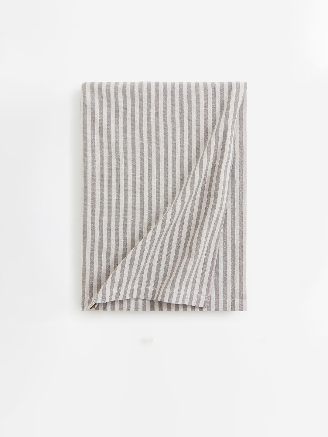 

H&M Grey Cotton-Blend Tablecloth