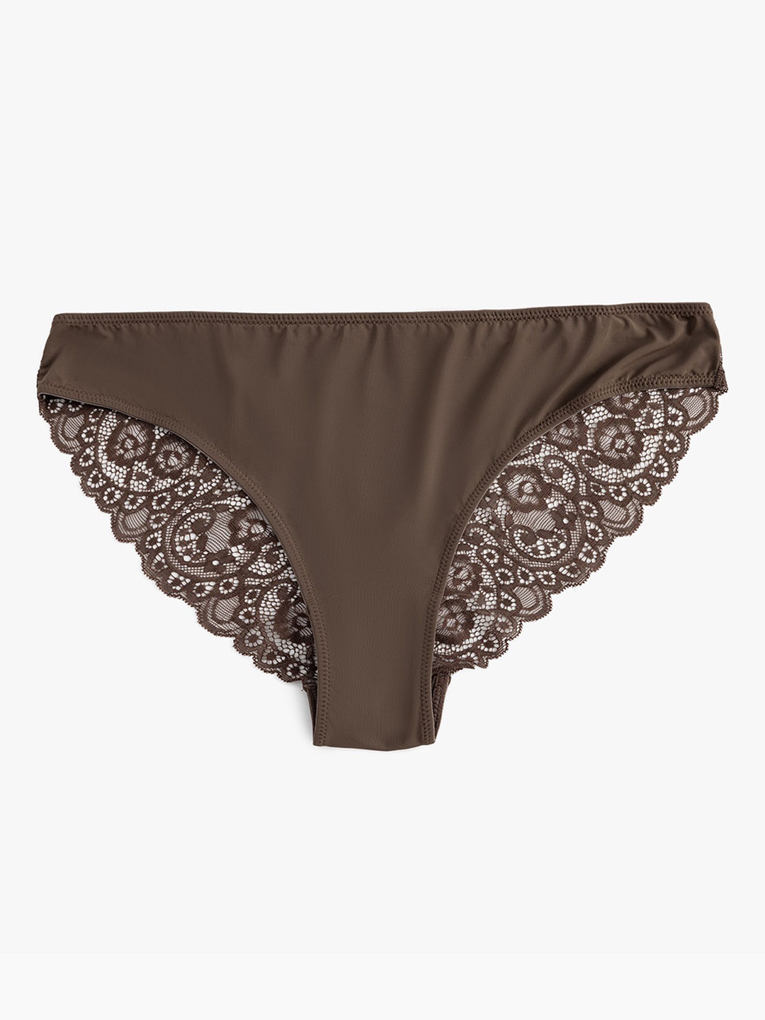 

Koton Self Design Basic Briefs 8684287898073, Brown