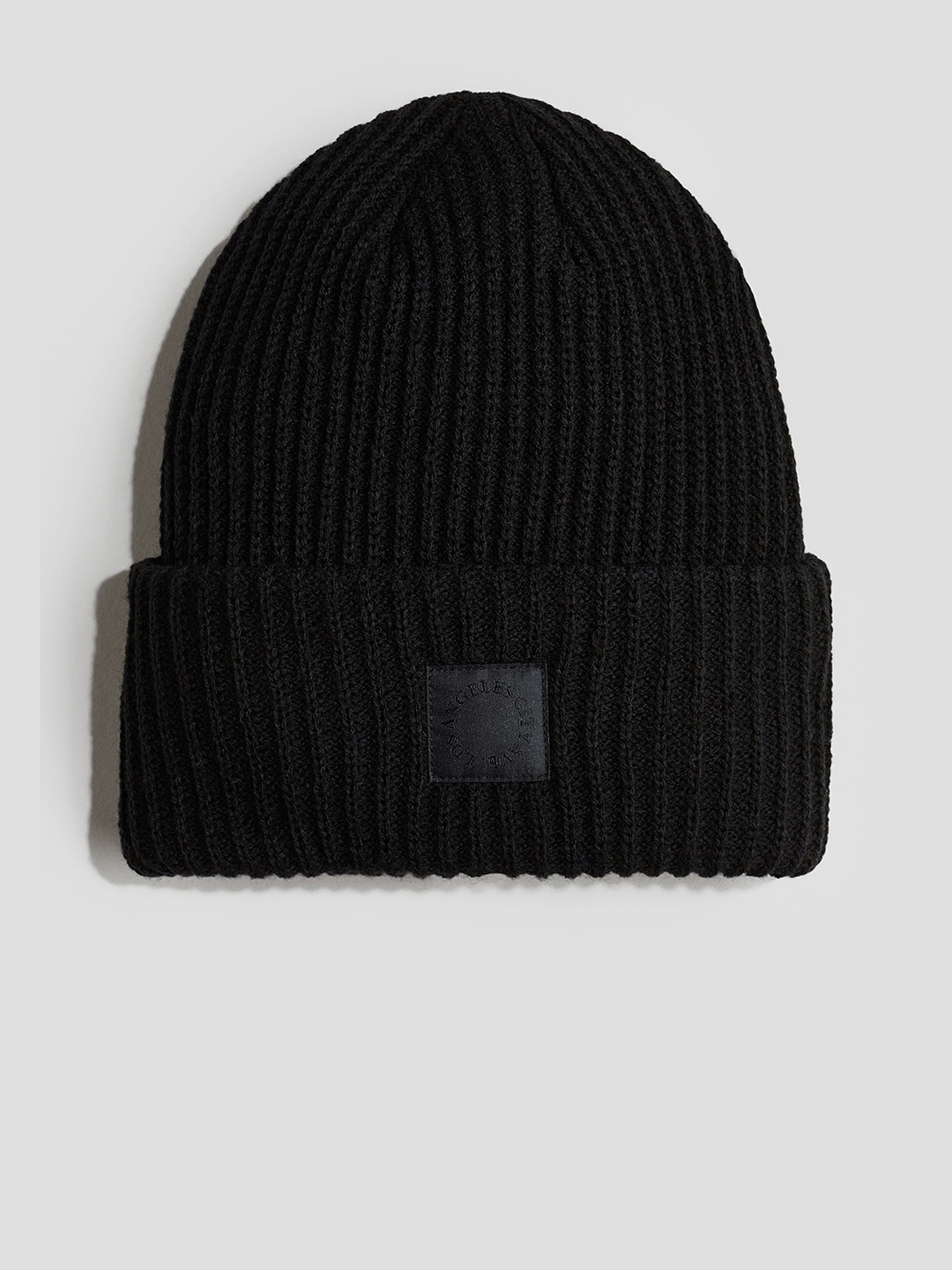 

H&M Girls Appliqued Beanie, Black