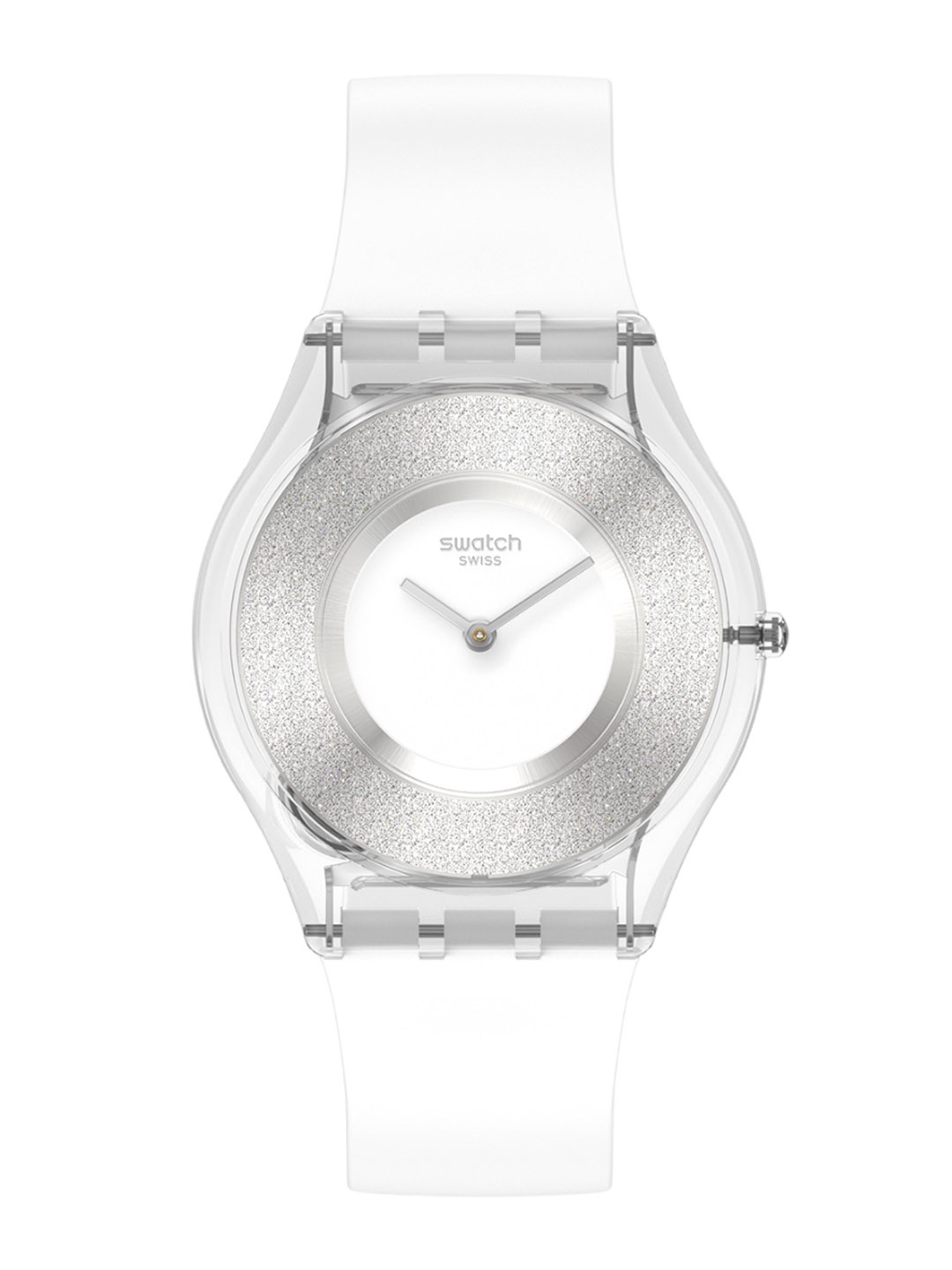 

Swatch Unisex Embellished Dial & Straps Analogue Watch SS08K108_SWATCHWATCH, White