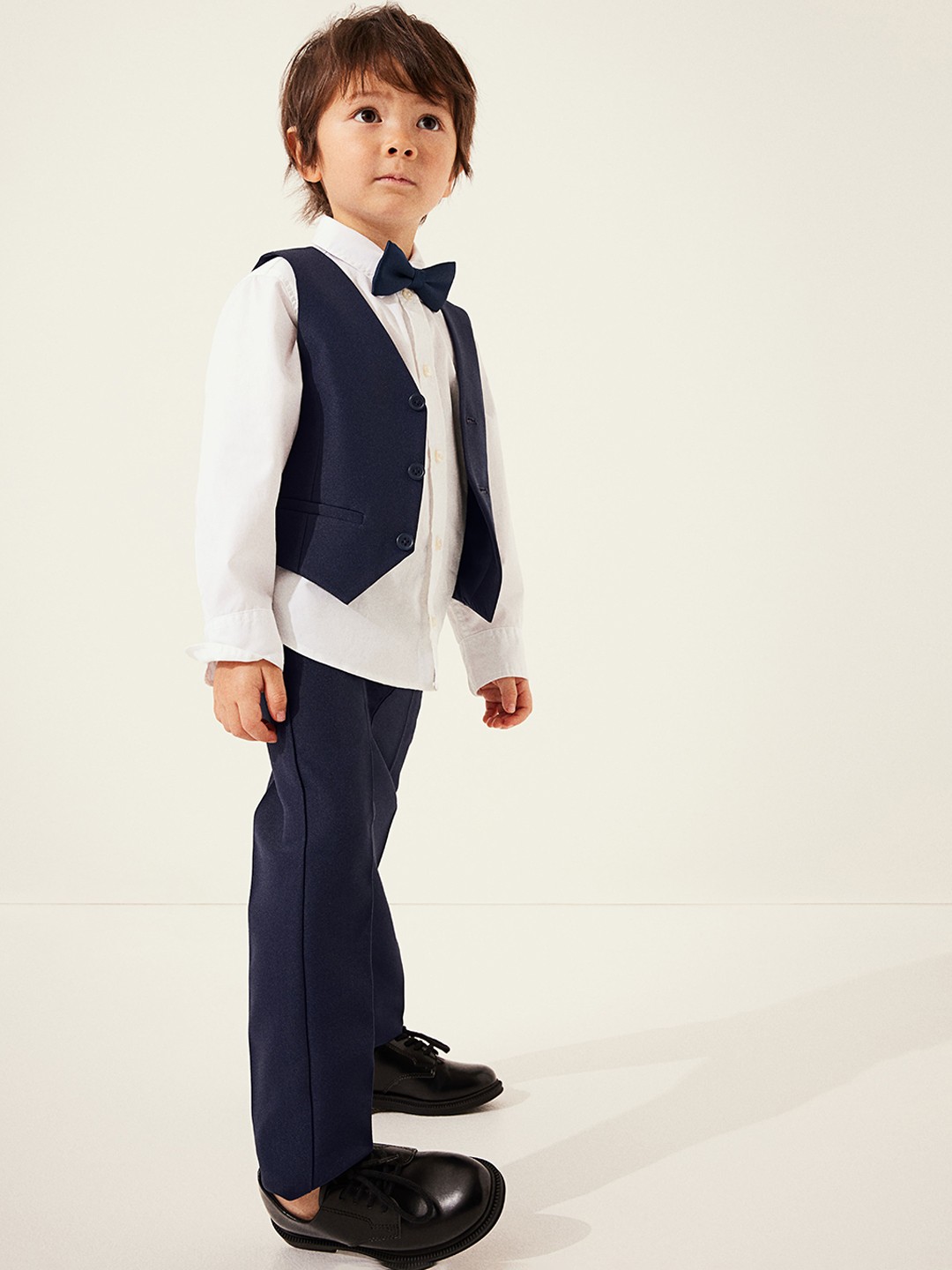 

H&M Boys Suit Waistcoat, Navy blue