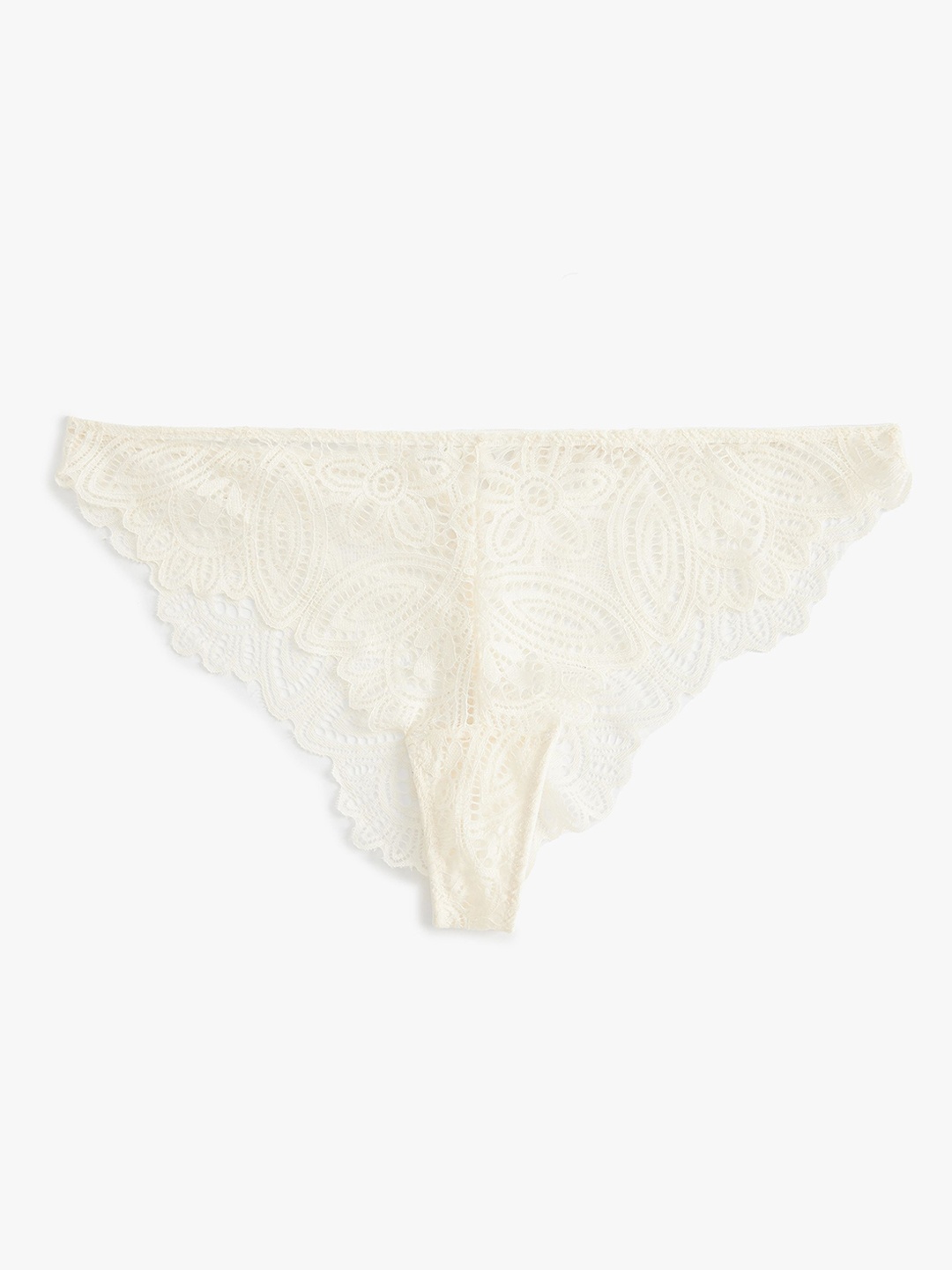 

Koton Lace Low-Rise Bikini Briefs 8684289705171, White