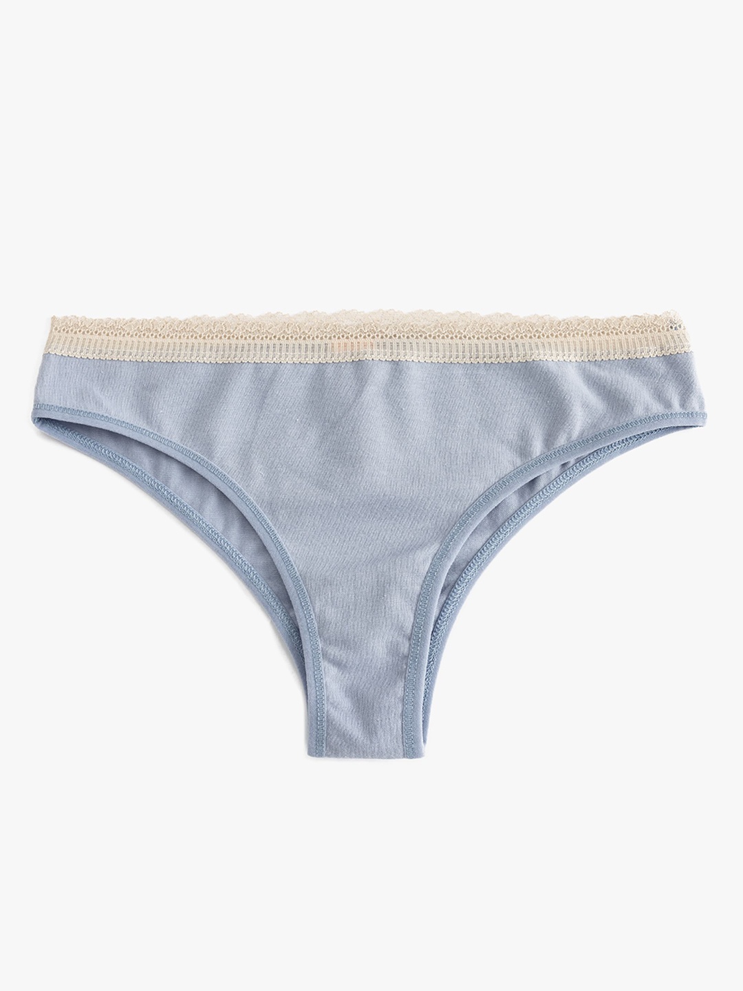 

Koton Mid-Rise Seamless Basic Briefs 8684288092036, Blue