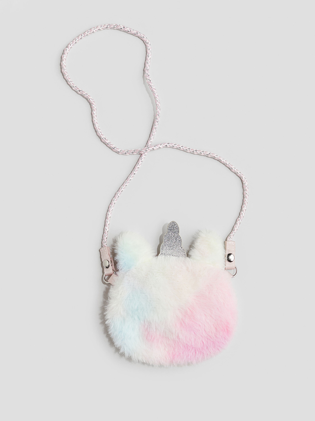 

H&M Girls Self Design Shoulder Bag, Pink