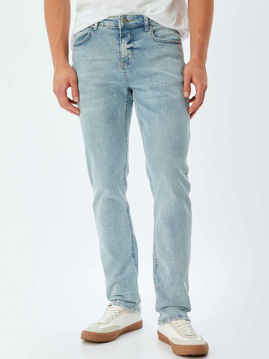 

Koton Men Trousers, Pink