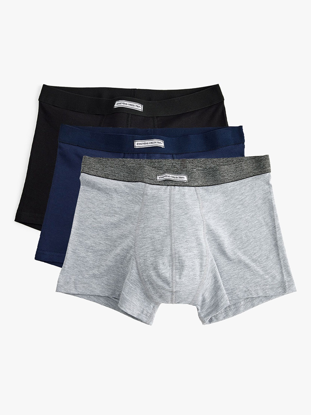 

Koton Pack Of 3 Trunks-8684289327595-704, Grey