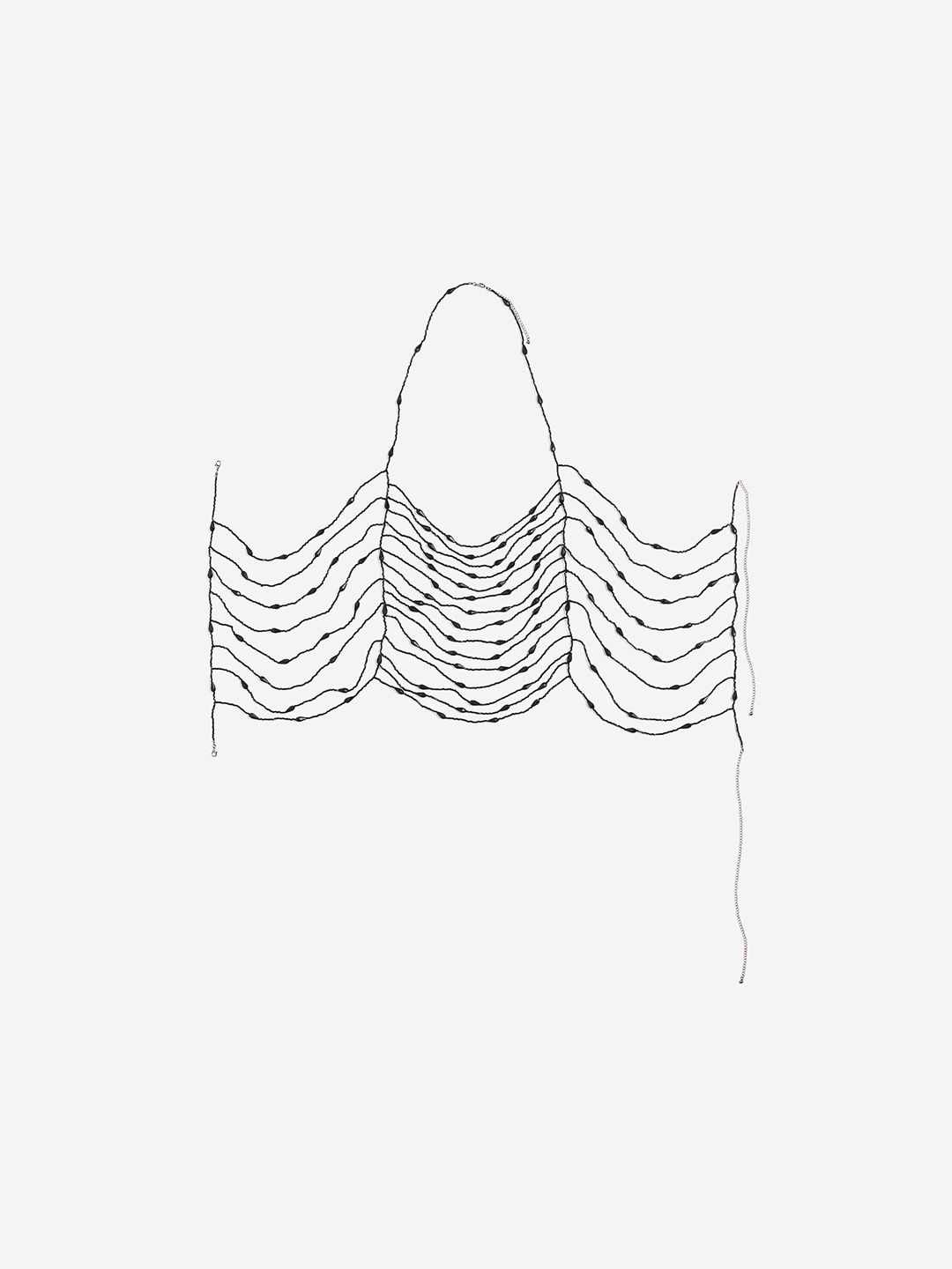 

H&M Beaded Body Jewellery, Black