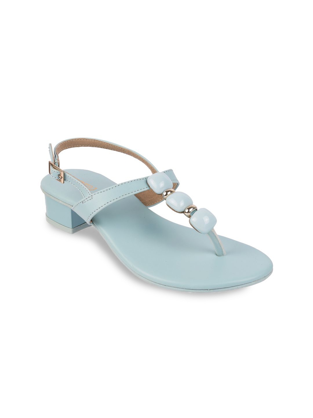 

Metro Women Heels With Backstrap, Blue