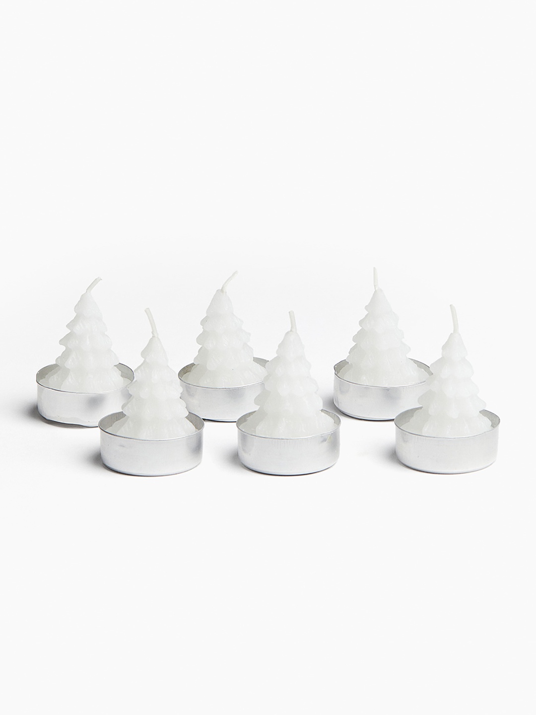 

H&M White 6-Pack Tree-Shaped Tealights