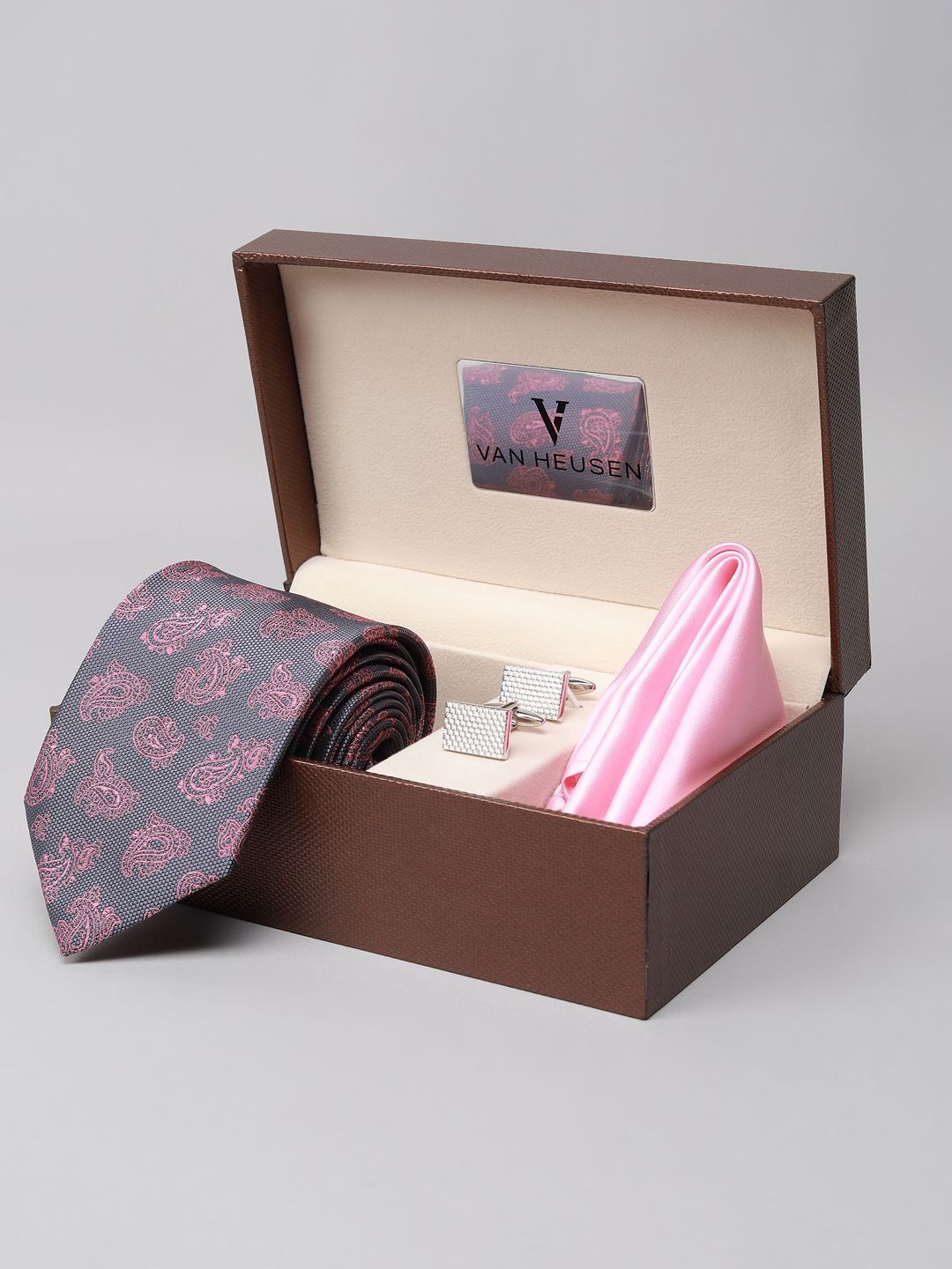 

Van Heusen Men Accessory Gift Set of, Pink