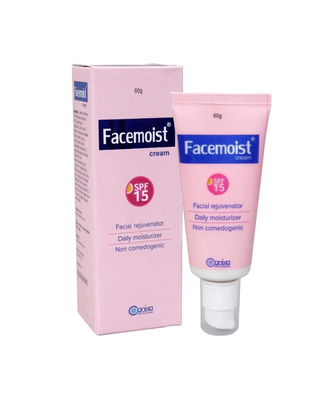

CANIXA SPF 15 Facemoist Rejuvenator Cream With Aloe Vera - 60 g, White