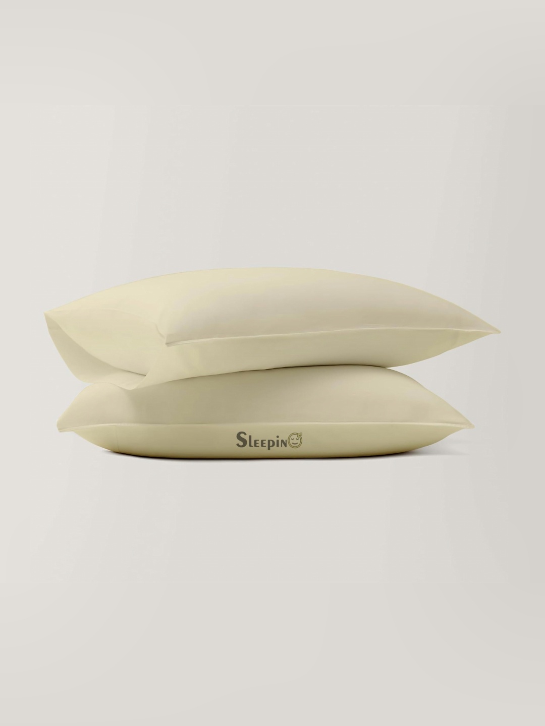 

Sleepino Grey 6 Pieces Solid Linen Rectangle Pillow Covers