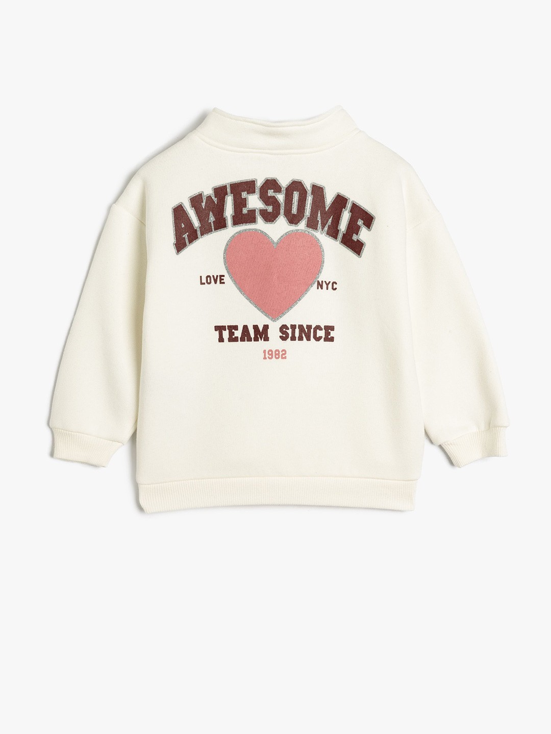 

Koton Girls Sweatshirt, White