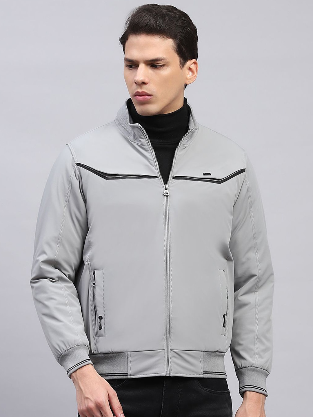 

Monte Carlo Men Bomber Jacket, Grey