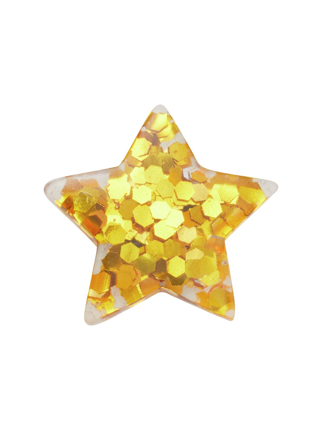 

Crocs Unisex Sparkly Star Jibbitz, Yellow