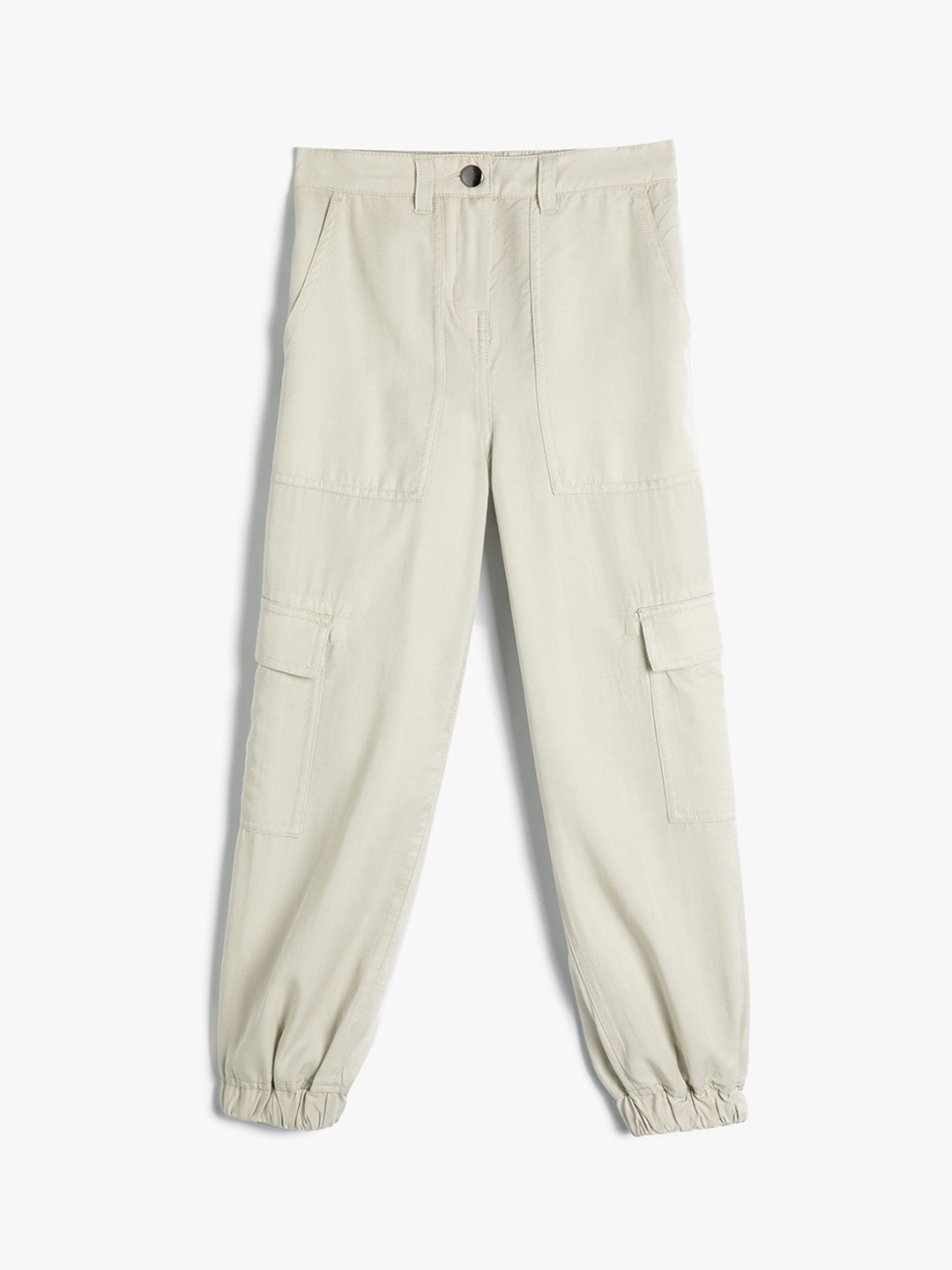 

Koton Girls Joggers Trousers, Beige