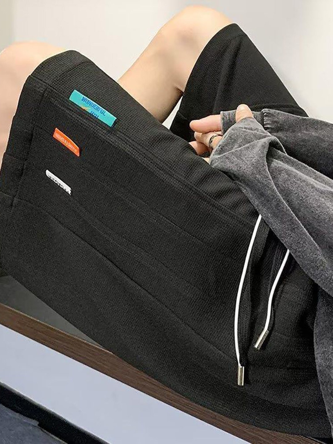 

StyleCast x Revolte Men Shorts, Black