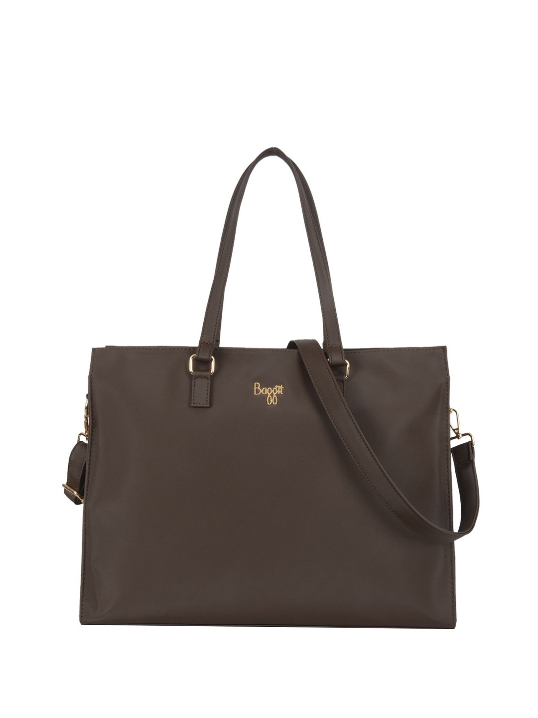 

Baggit Women PU Laptop Bag, Brown