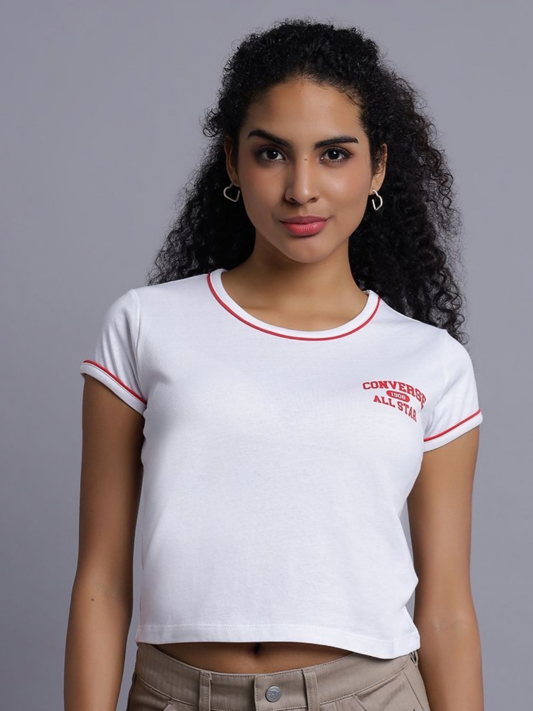 

Converse Women All Star Ringer White Top