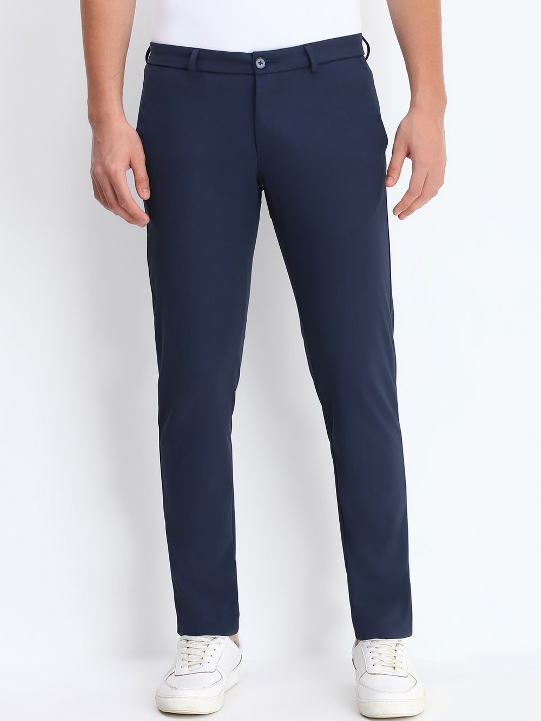 

Allen Solly Men Trouser, Navy blue