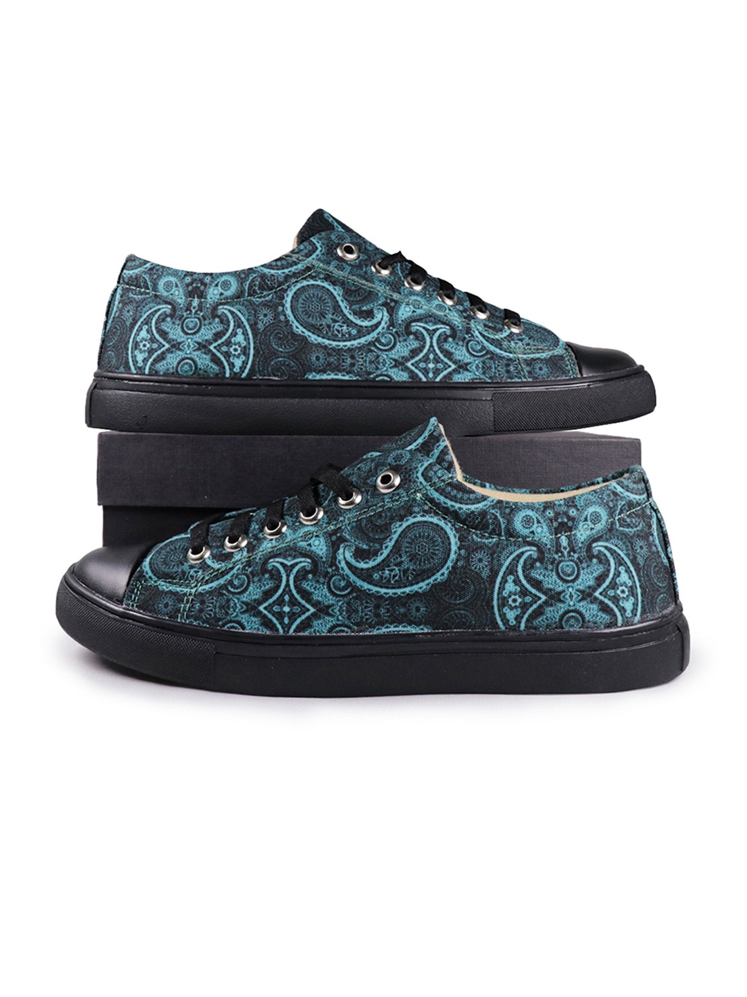 

KobSook Men Low Ankle Casual Shoes, Blue