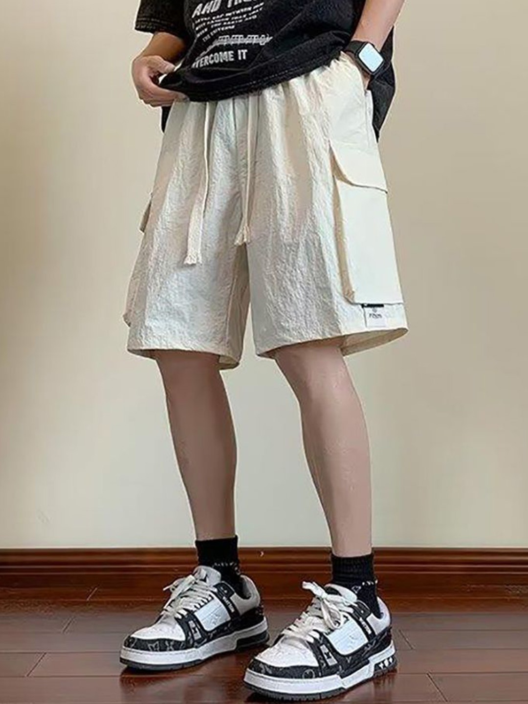 

StyleCast x Revolte Men Shorts, White