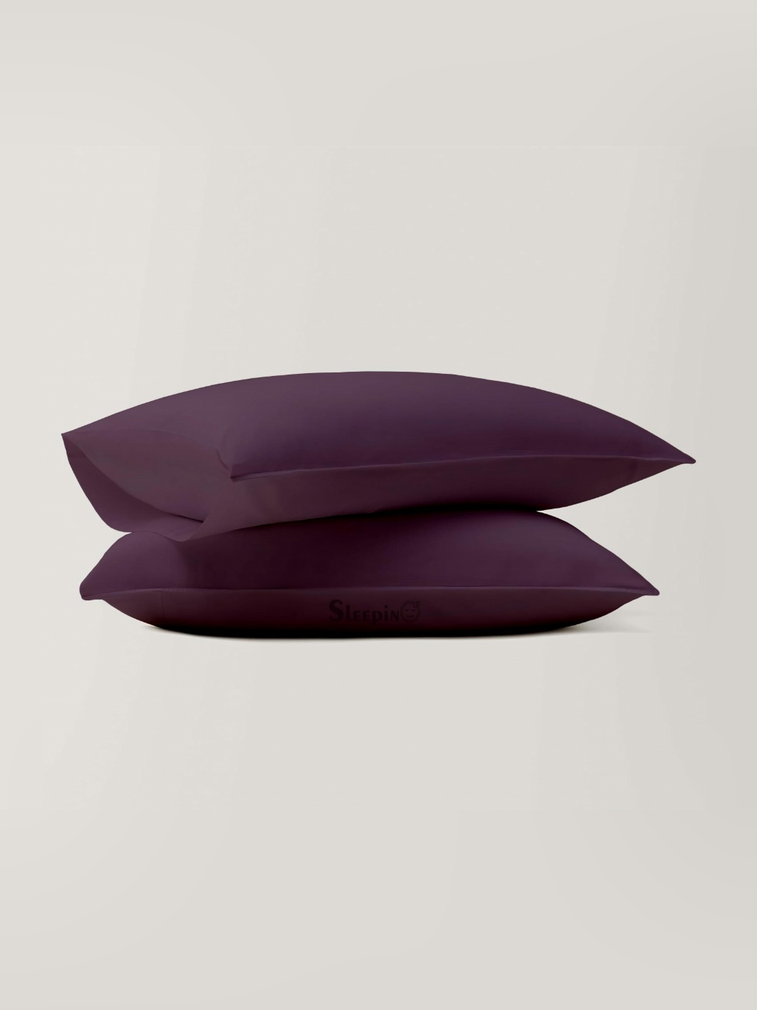 

Sleepino Violet 10 Pieces Solid Pure Cotton Rectangle Pillow Covers