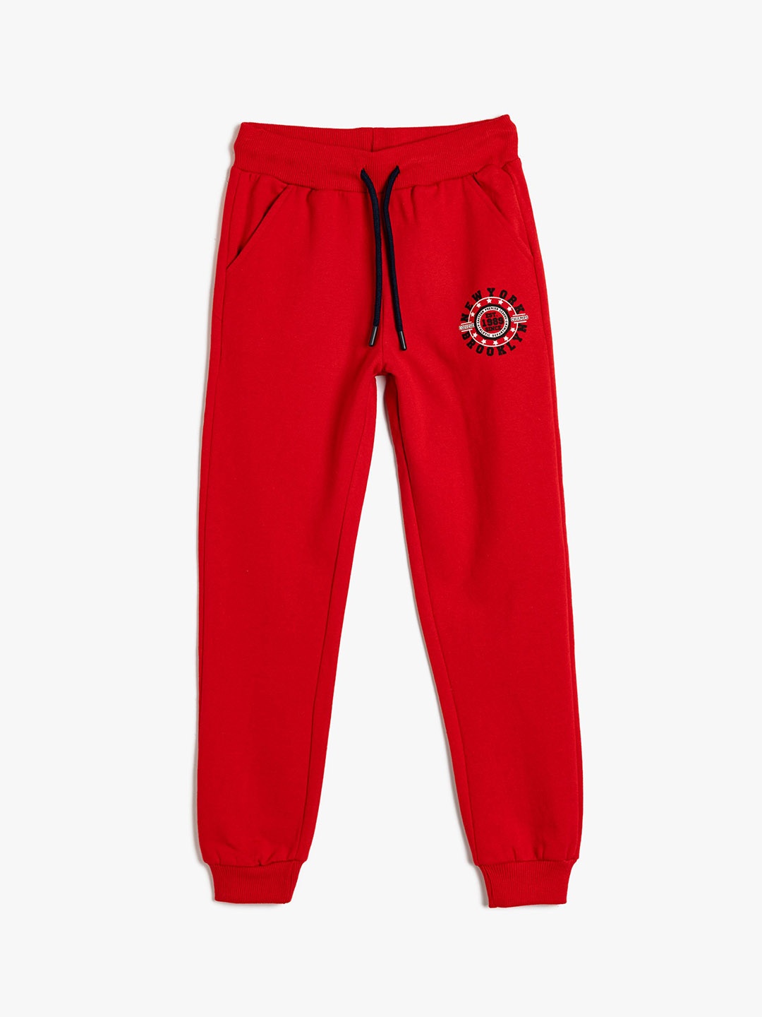 

Koton Boys Mid Rise Joggers, Red
