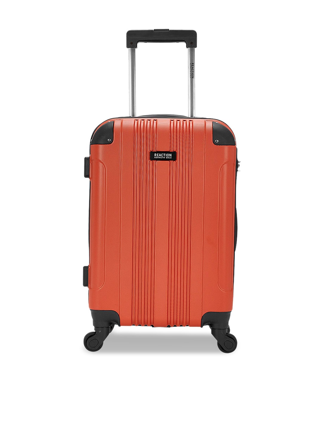 

Kenneth Cole Textured Hard-Sided Large Trolley Bag, Orange