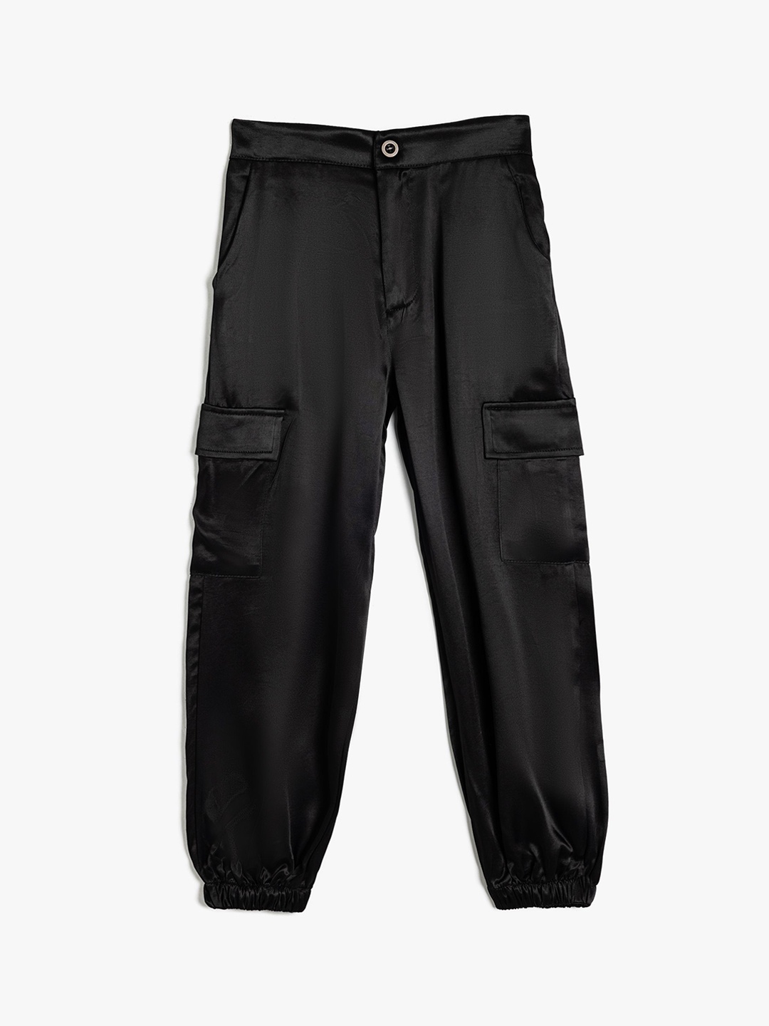 

Koton Girls Cargos Trousers, Maroon