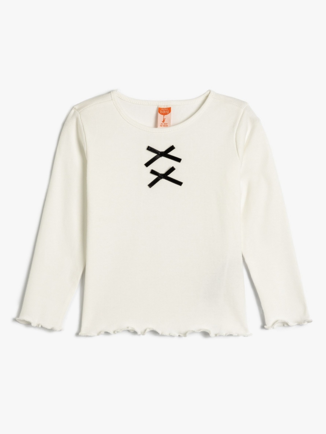 

Koton Girls Applique T-shirt, White