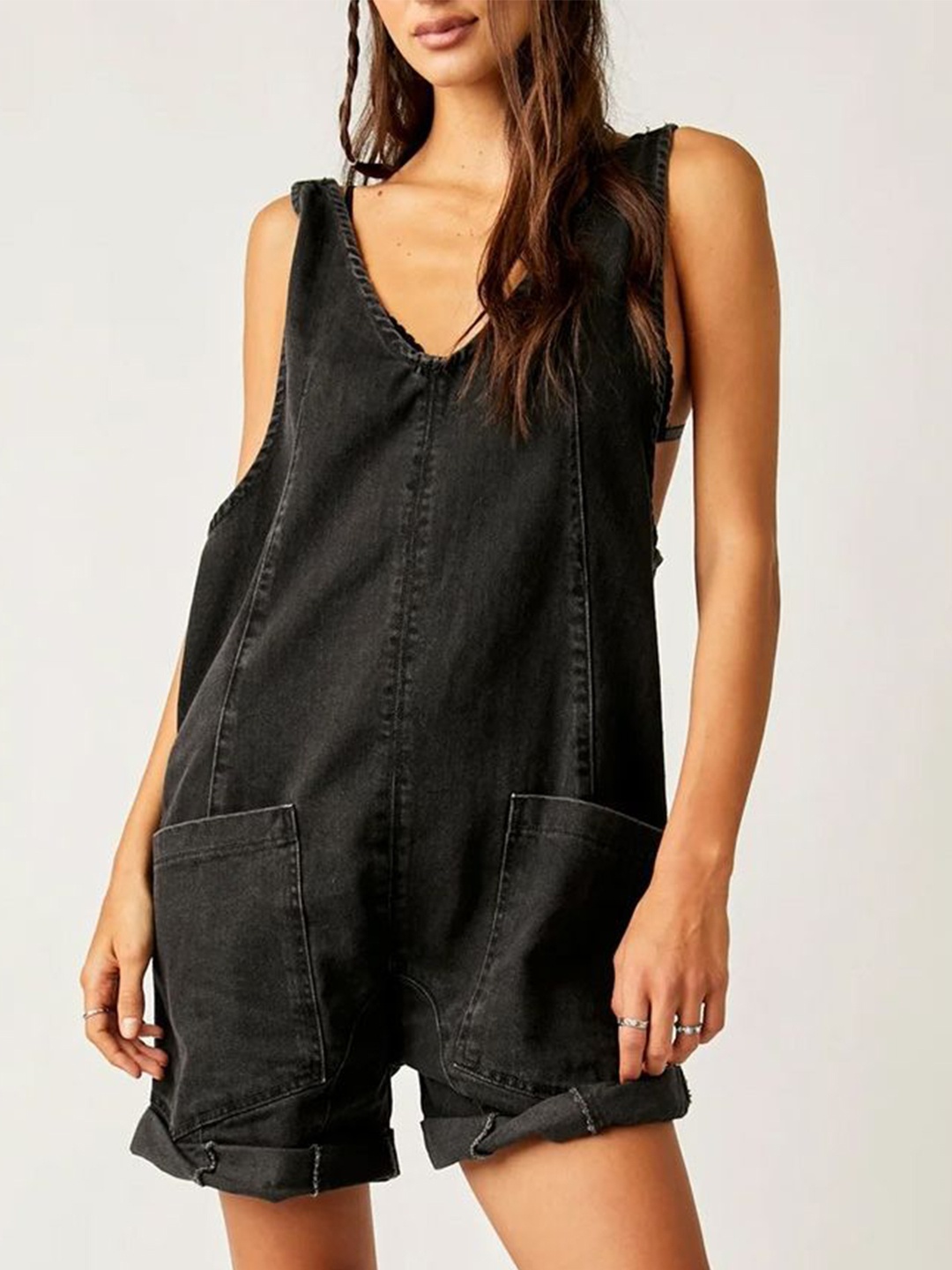 

LULU & SKY Jumpsuit, Black