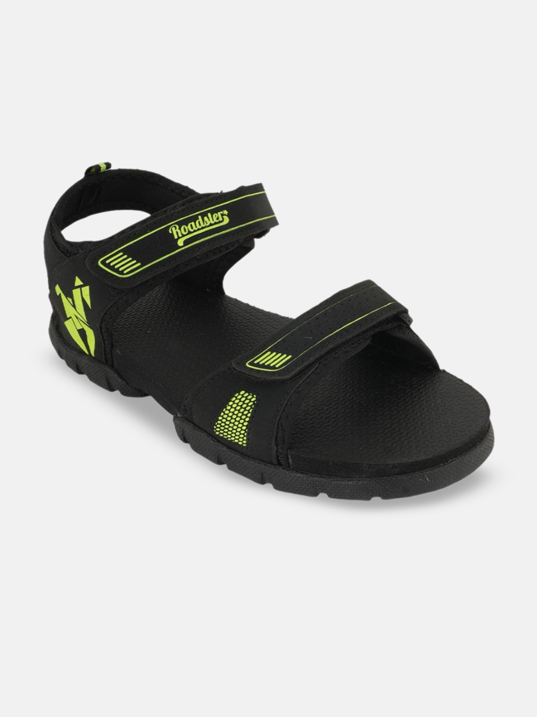 

The Roadster Lifestyle Co Men Casual Sandals, Black
