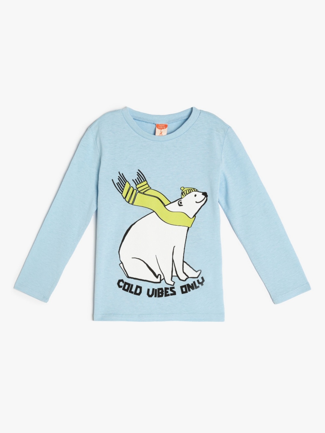 

Koton Boys Graphic Printed Round Neck Cotton T-shirt, Blue