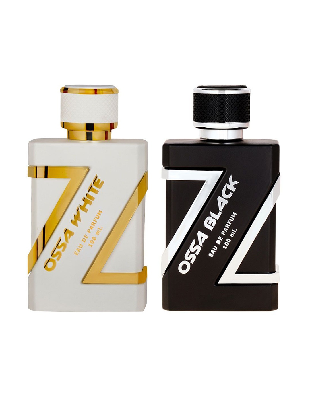 

Ossa Set Of 2 White & Black Long Lasting Eua De Perfume - 100 ml Each