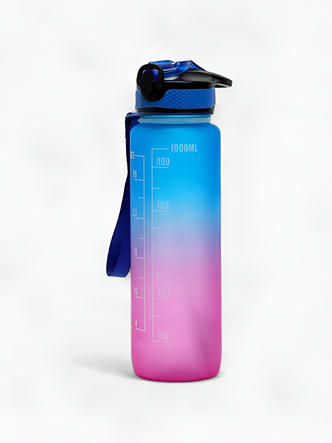 

Bonhomie Blue & Pink Colourblocked Water Bottle 1 L