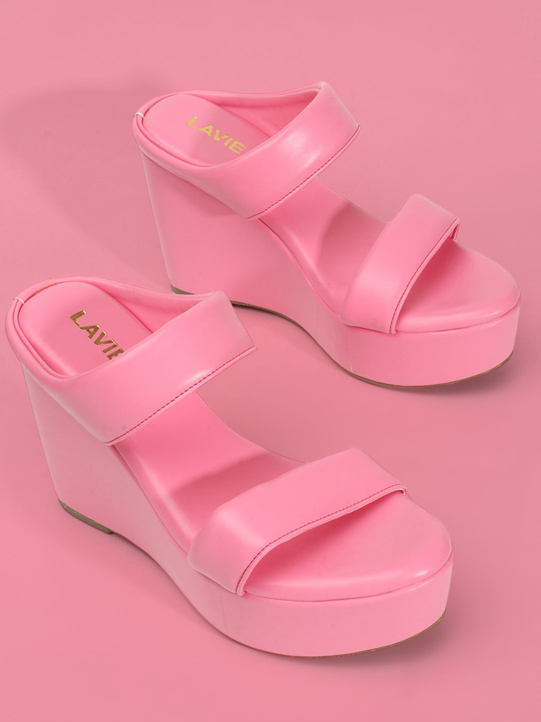 

Lavie Kitten Sandals with Tassels, Pink