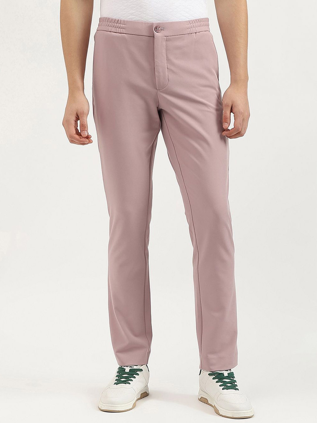 

United Colors of Benetton Men Relaxed Loose Fit Trouser, Pink