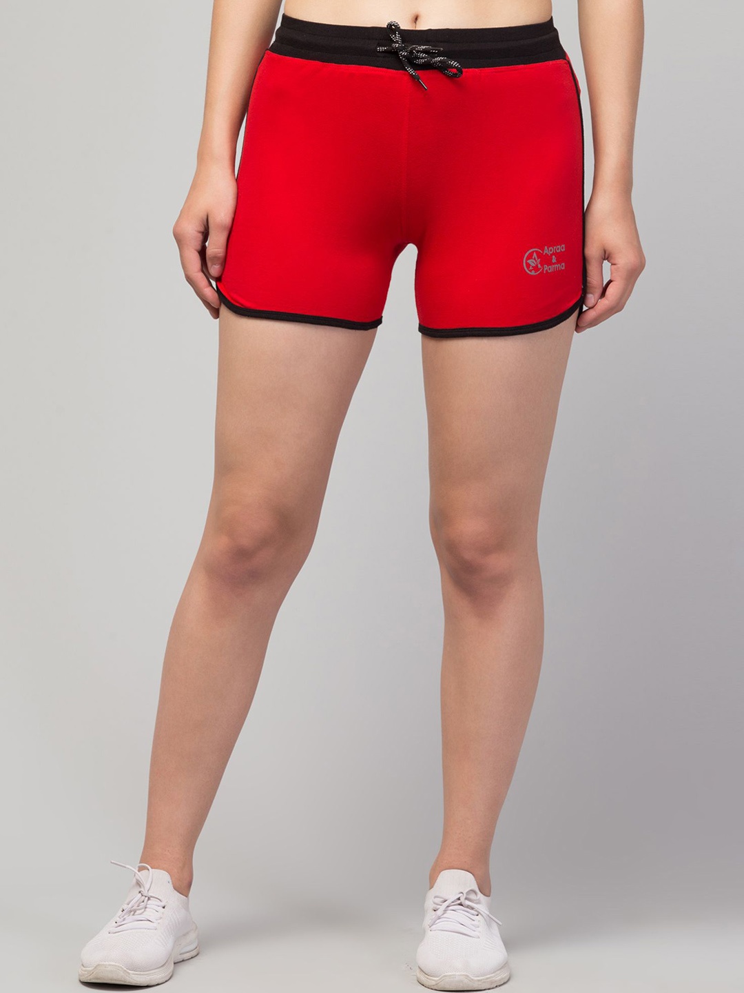 

Apraa & Parma Women Ben 10 Yoga Hot Pants Shorts, Red