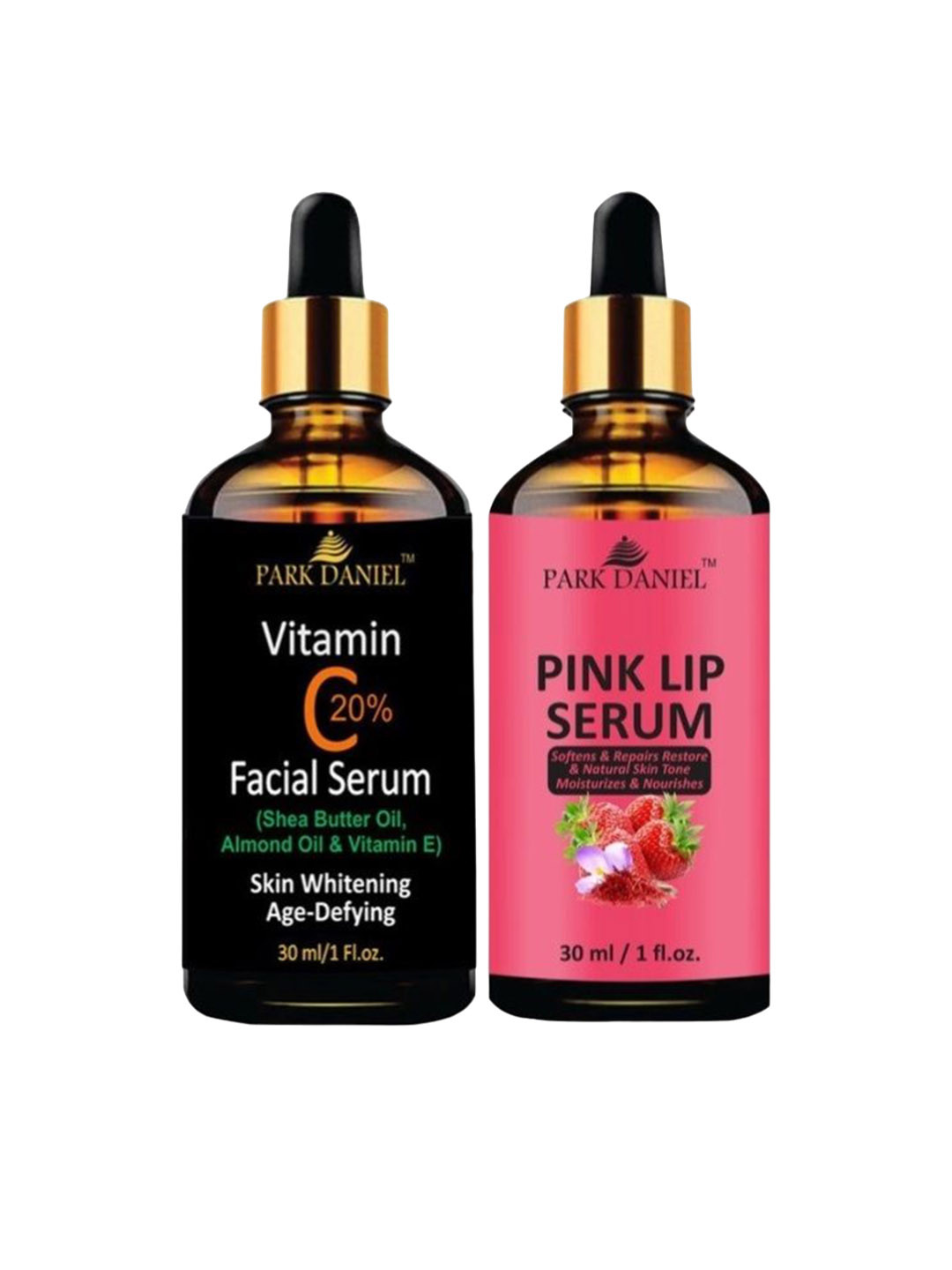 

Park Daniel Set Of 2 Serum Combo-30 Ml Each, Black