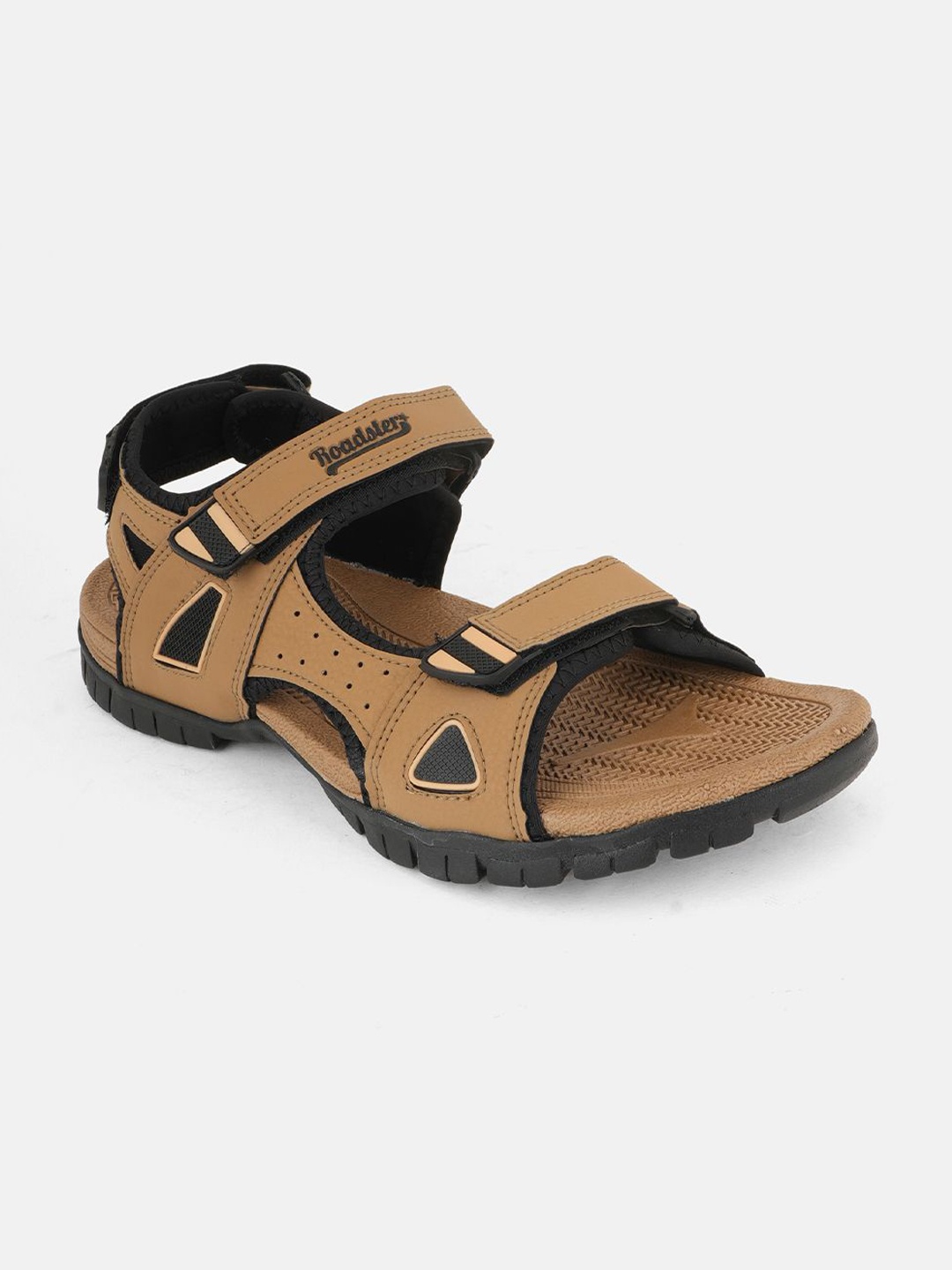 

The Roadster Lifestyle Co Men Sports Sandals, Tan