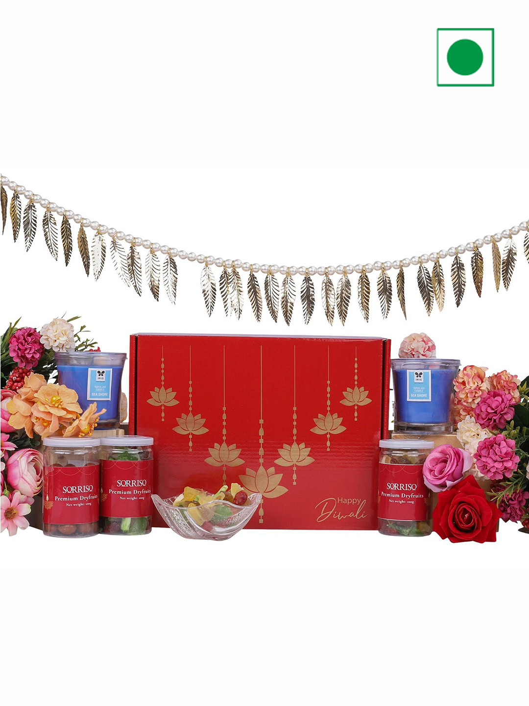 

The Gift Tree Unisex 10-Piece Employee & Staff Family Hamper, Red