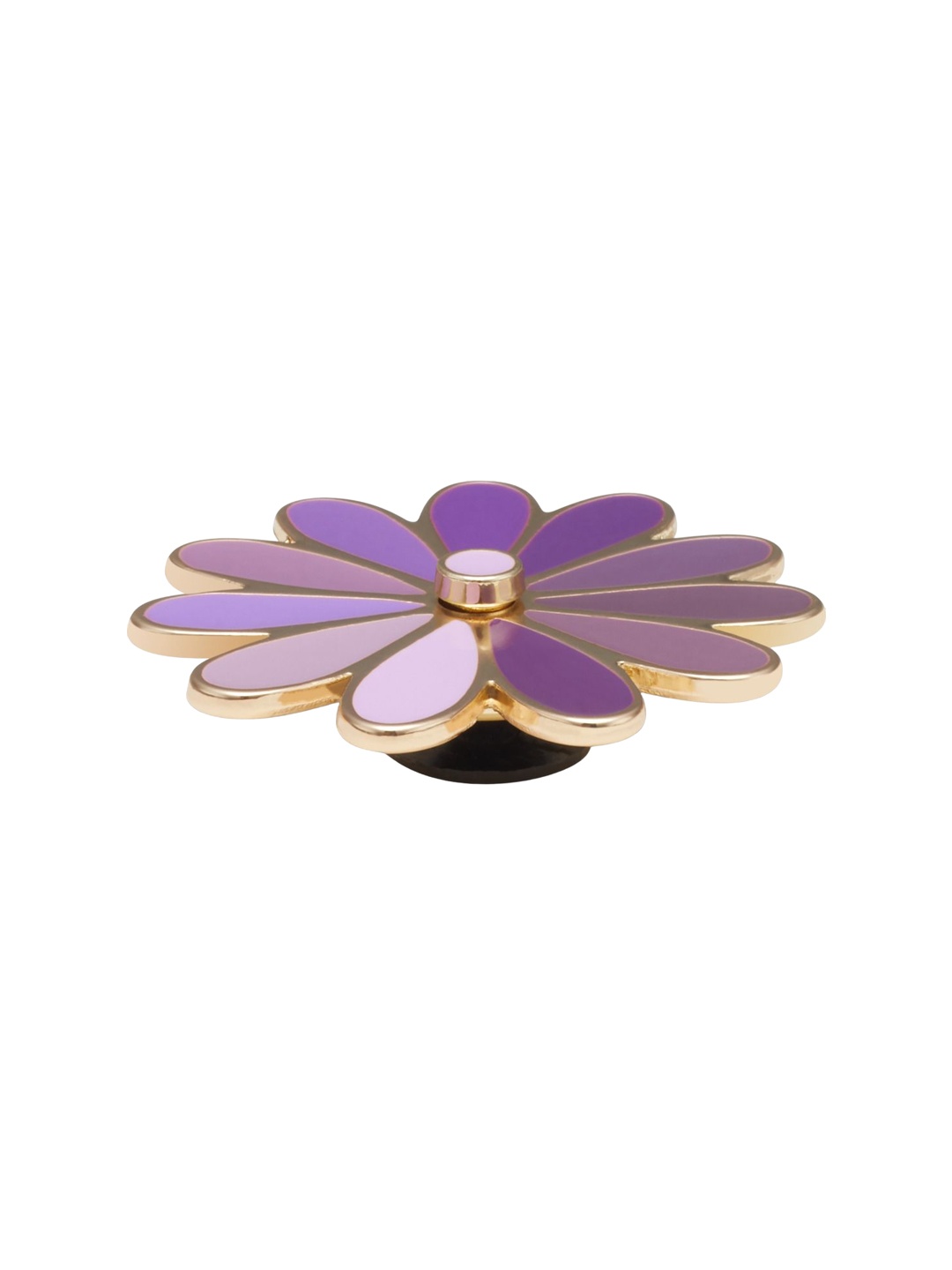 

Crocs Unisex Spinner Flower Shoe Charms Jibbitz, Purple