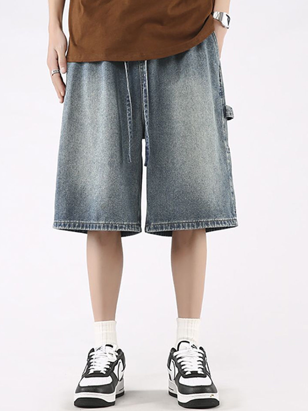 

StyleCast x Revolte Men Shorts, Navy blue